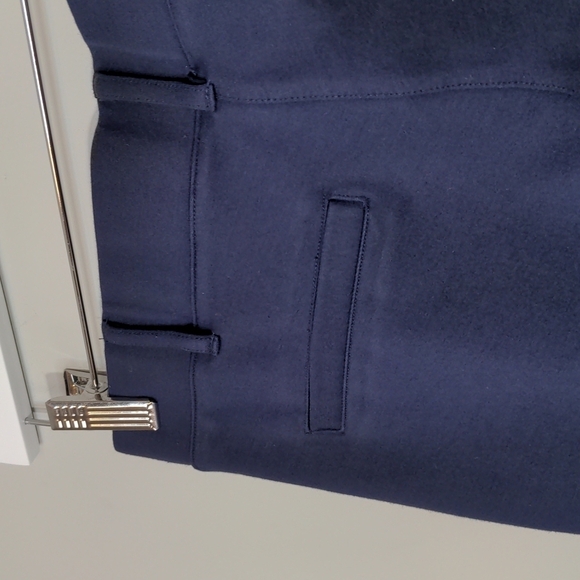 Betabrand Dress Pant Yoga Pants Ponte Boot Cut Classic Mid Navy Blue Size S - Picture 12 of 16